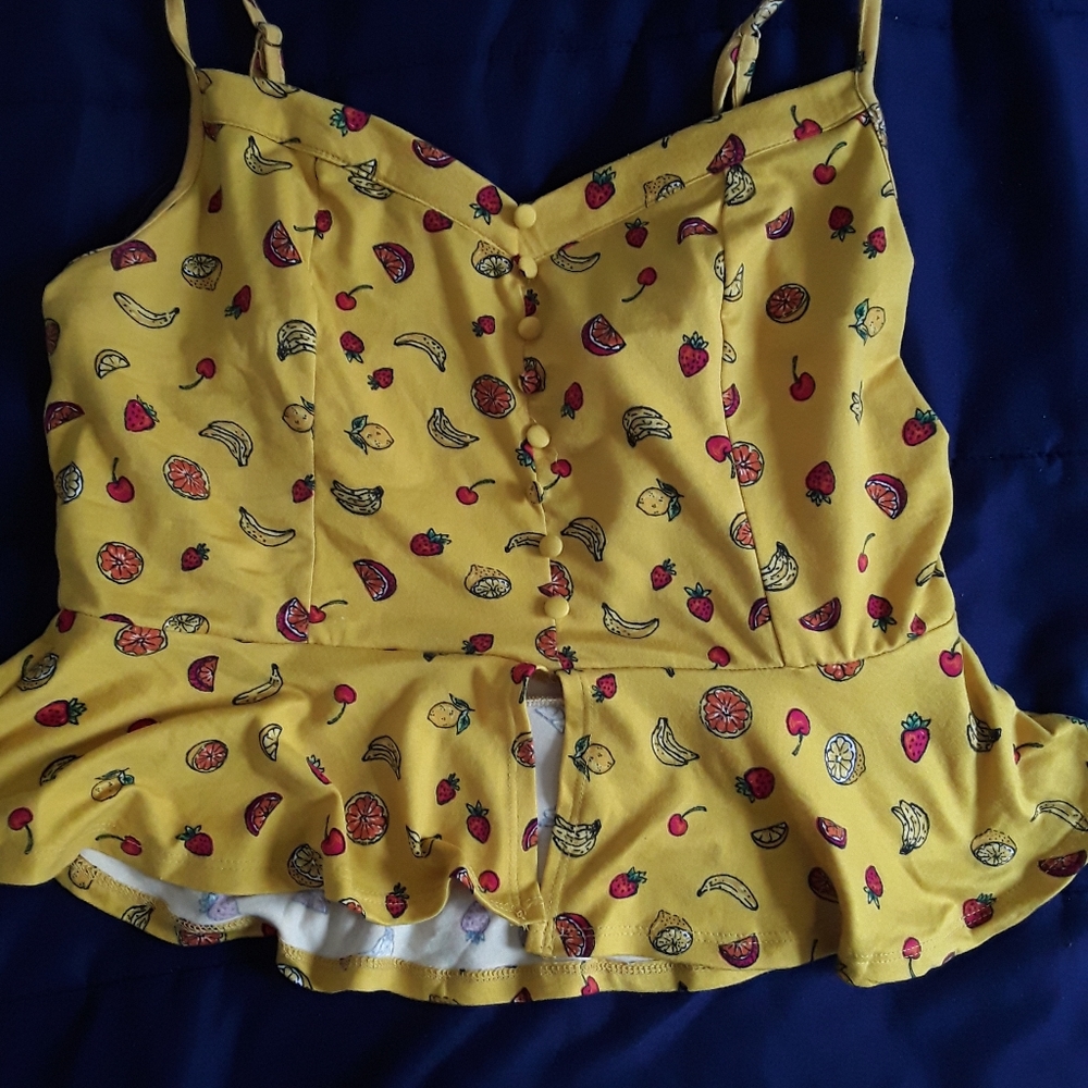 Fruit Croptop